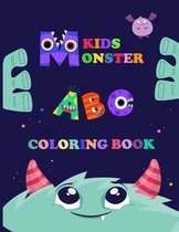 Kids Monster ABC Coloring Book