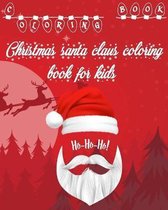 Christmas santa claus coloring book for kids
