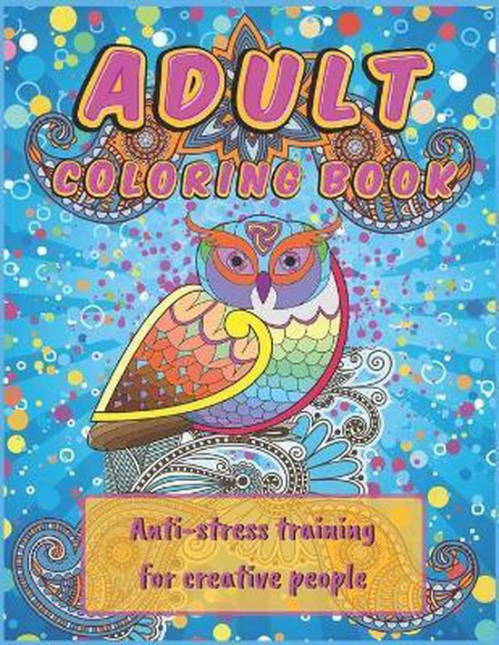 Adult Coloring Book - cover
