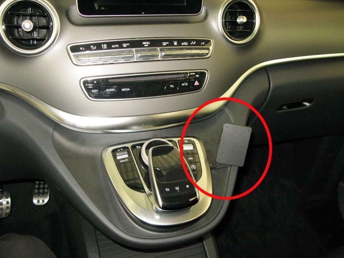 Brodit ProClip houder geschikt voor Mercedes Benz V-Klasse 2016 - Angled mount