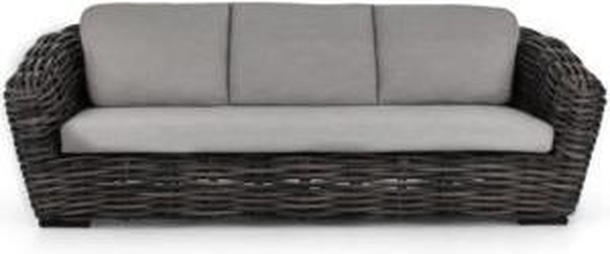 Apple Bee Canapé lounge Palm Bay 236 cm - Black wash - Anthracite