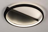 Lumidora Plafondlamp 74277 - Ingebouwd LED - 20.0 Watt - 1500 Lumen - 2700 Kelvin - Zwart - Kunststof - Met dimmer