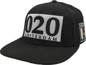 Lauren Rose - Classic 020 Amsterdam - Snapback Pet - One Size - versie 2024 - Zwart