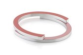 Armband Ovale C-vormen Rood Roze A23R