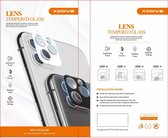 Xssive Screenprotector - Tempered Glass Camera Lens bescherming voor Apple iPhone 12 Mini - Transparant