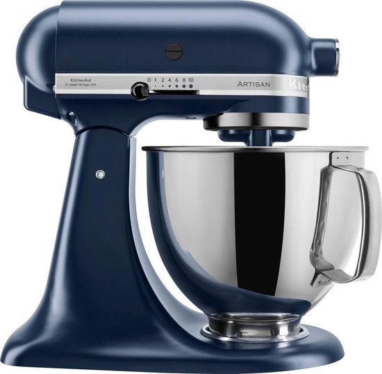 Geslaagd Editie Inferieur KitchenAid 5KSM175PSEIB - Keukenrobot met kantelbare kop 4,8 L - Standmixer  - Artisan... | bol.com