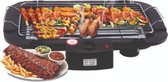 Royal Swiss - Elektrische Tafelbarbecue - Elektrische barbecue grill - Grilloppervlak (LxB) 38x22 cm - 2000W - Zwart