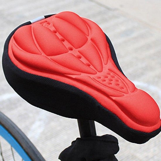 Zitkussen Fietsen Zadel Voor Fiets Accessoires - Zadel 3D Soft Bike Seat  Cover... | bol.com