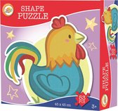 Toy Universe Legpuzzel Junior 45 X 45 Cm Karton Lila 53 Stuks
