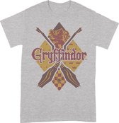 Harry Potter Gryffindor lozenge T-Shirt - L