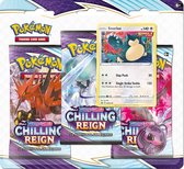 Pokémon Sword & Shield Chilling Reign 3BoosterBlister - Snorlax - Pokémon Kaarten