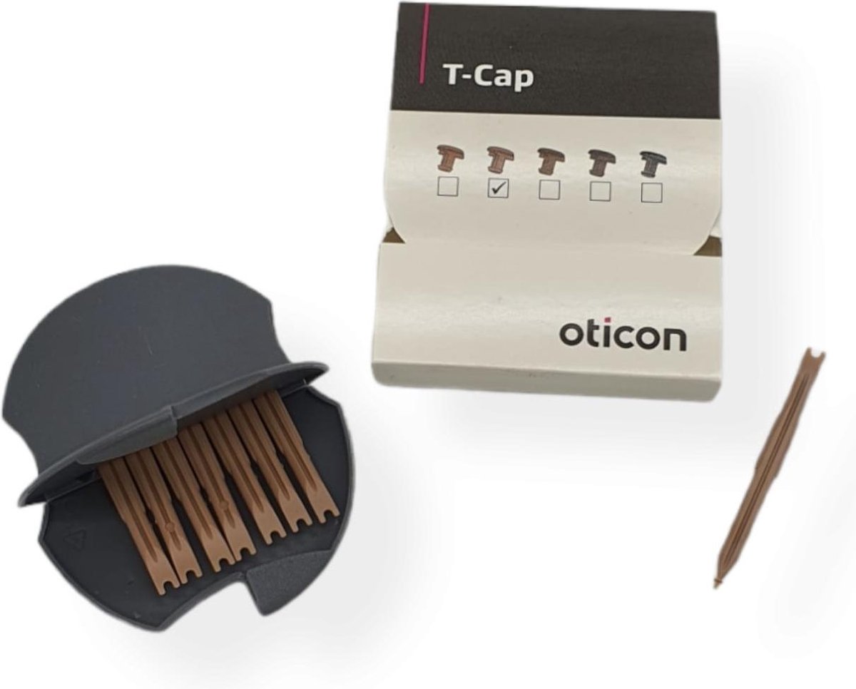 Goedkoopste Oticon T-cap Donkerder Beige