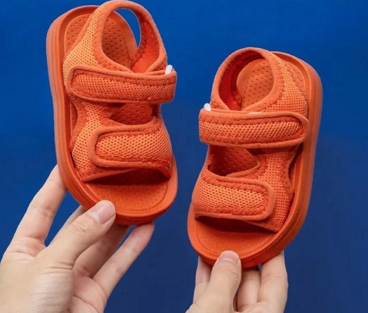 Kinder sandalen, oranje, maat 26, sandalen, zomer schoenen, ek voetbal