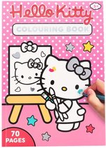 voor de hand liggend Boodschapper alledaags Hello Kitty Kleurboek | Kleurboek voor kinderen | Knutselen | Kleuren |  bol.com