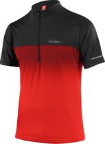 Loffler HZ Flow  Fietsshirt - Maat S  - Mannen - rood/zwart