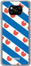 6F hoesje - geschikt voor Xiaomi Poco X3 Pro -  Transparant TPU Case - Fryslân #ffffff