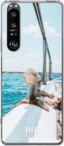 6F hoesje - geschikt voor Sony Xperia 1 III -  Transparant TPU Case - Sailing #ffffff