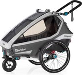 Qeridoo® kinderfietskar Kidgoo1 Grijs