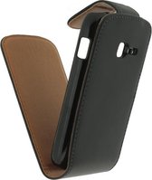 Xccess Flipcase voor de Samsung Galaxy Ace Duos - Zwart