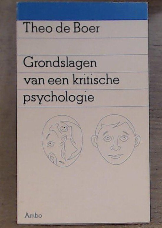 Grondslagen van een kritische psychologie