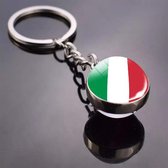 Italië Vlag Sleutelhanger