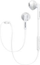 Philips SHB5250WT/27 hoofdtelefoon/headset Draadloos In-ear Oproepen/muziek Bluetooth Wit