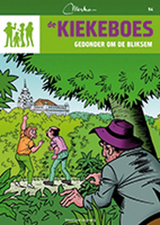 Cover van het boek 'De Kiekeboes 054 Gedonder om de bliksem'