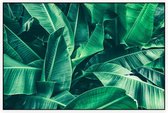 Palm bladeren - Foto op Akoestisch paneel - 120 x 80 cm
