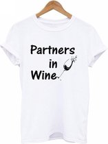 Partners in Wine Shirt - Links - Maat L