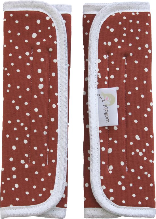 Gordelbeschermer Kind - Set 2 stuks - Stip Roest van Dooky — afbeelding 2