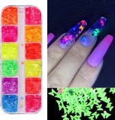 J Belgique Kleurpatroon Glow In The Dark Decoratie Voor Nagels - Voor Jouw Prachtige Manicure