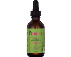 MIELLE ORGANIC Rosemary Mint Scalp & Hair Strengthening Oil 59 ml