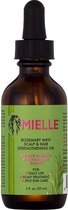 Mielle Organics Rosemary Mint Scalp & Hair Strengthening Oil, Infused w/Biotin and Encourages Growth, 2 Ounces