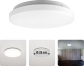 Proventa Longlife LED Plafondlamp ø 26 cm - Plafonnière voor binnen - Koel wit