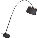 Zuiver Arc Vloerlamp/ Booglamp Zwart – vtwonen
