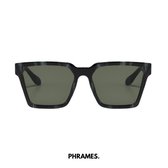 PHRAMES® - Heron Green Marble – Zonnebril – Gepolariseerd – Unisex - UV400 - Compleet met beschermhoes en lensdoekje