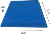 Geluidsisolatie – Akoestische panelen – Geluidsdemper – Wandpaneel - 5 Stuks - 25x25x5CM - Blauw