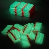 50 glow in the dark geschikt voor Nerf pijltjes - voor Blaster Guns - dart - pijl - darts