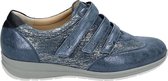 Durea 6155 K - Volwassenen Dames sneakers - Kleur: Blauw - Maat: 42.5