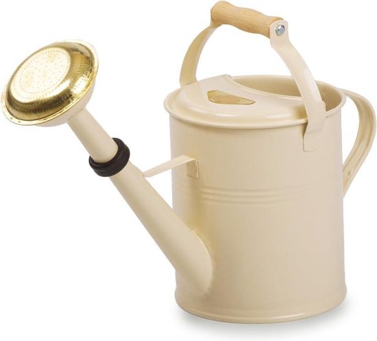 Heritage British Garden Company - Klassieke gieter Engelse stijl - 5 liter - Vintage cream - metaal - topkwaliteit