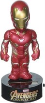 Marvel Avengers Infinity War Iron Man Body Knocker Solar Powered 16cm