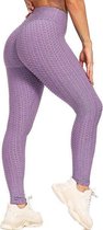 Luxshape Tiktok legging - Sportlegging -  Anti cellulite - Push up - Scrunch butt legging - Dames - Scrunch legging - Shape - Leggings  - Sportlegging - High waist - Shaping