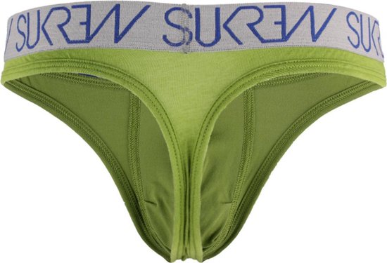 Sukrew Classic Thong Vert - TAILLE XL - Sous-vêtements Homme - String pour  Homme -... | bol