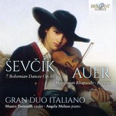 Gran Duo Italiano & Mauro Tortorelli - 7 Bohemian Dances Op.10, Auer: Hungarian Rhapsody, Reverie (CD)