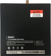 BM61 6010 mAh Li-Polymeer Batterij voor Xiaomi Mi Pad 2