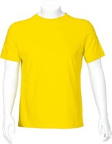 T'RIFFIC® EGO T-shirt Korte mouw Single jersey 100% katoen Geel size XL