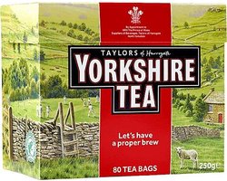 Taylors of Harrogate Tea - Yorkshire zwarte thee - 80 Tea Bags