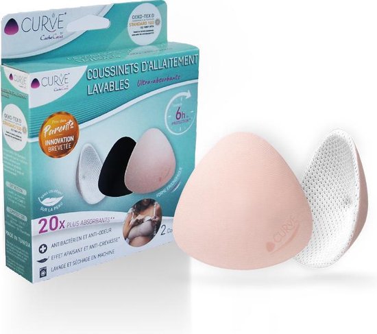  - Wasbare zoogcompressen Curve Slim