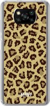 6F hoesje - geschikt voor Xiaomi Poco X3 Pro -  Transparant TPU Case - Jaguar Print #ffffff