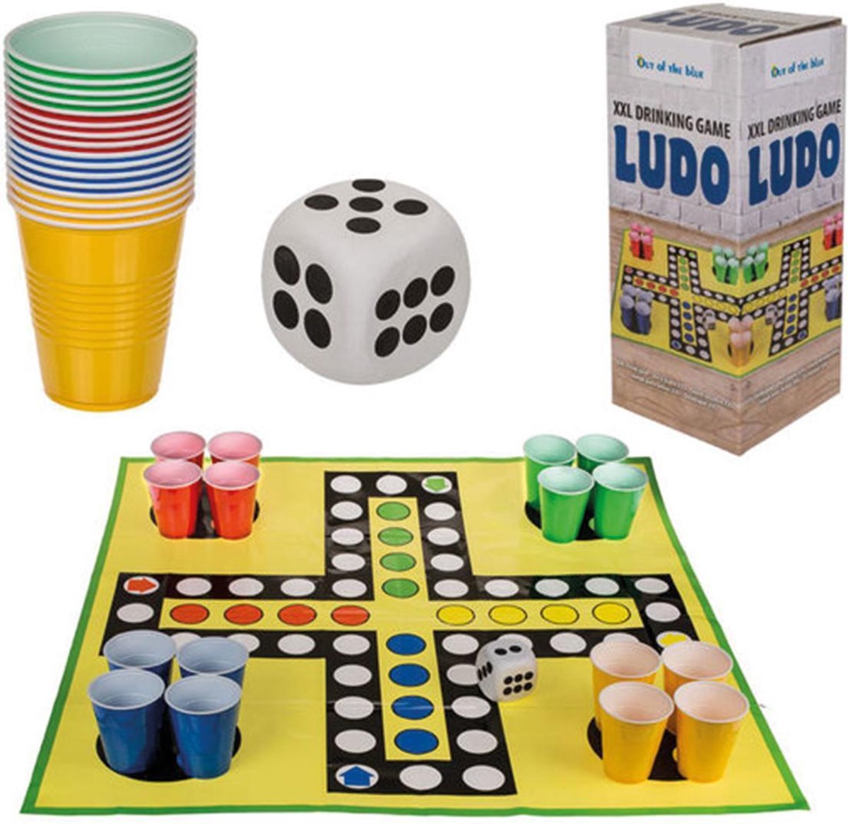 Drink ludo XXL ludo drankspel drankspelletjes